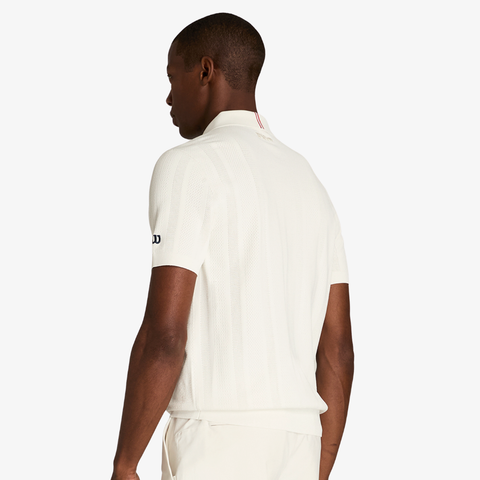 Áo Polo Nam Wilson Biltmore Pointelle Knit Polo Sandrift WN00026W002001