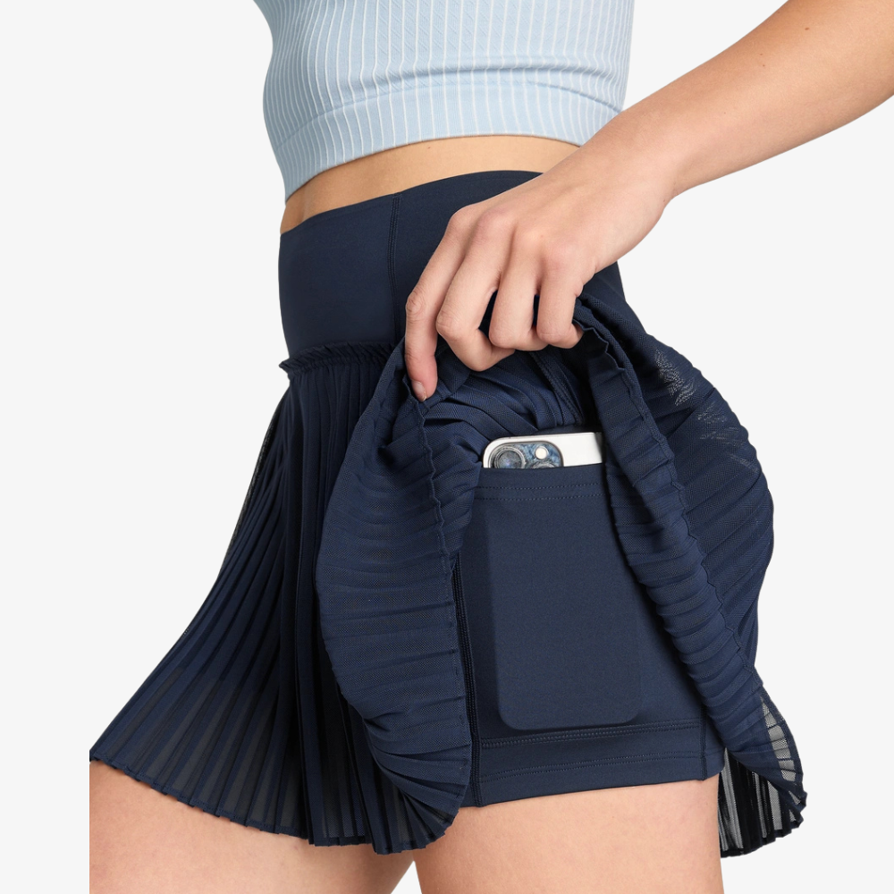 Chân Váy Nữ Wilson Women Mesh Pleat Skirt Classic Navy WE00097U001001