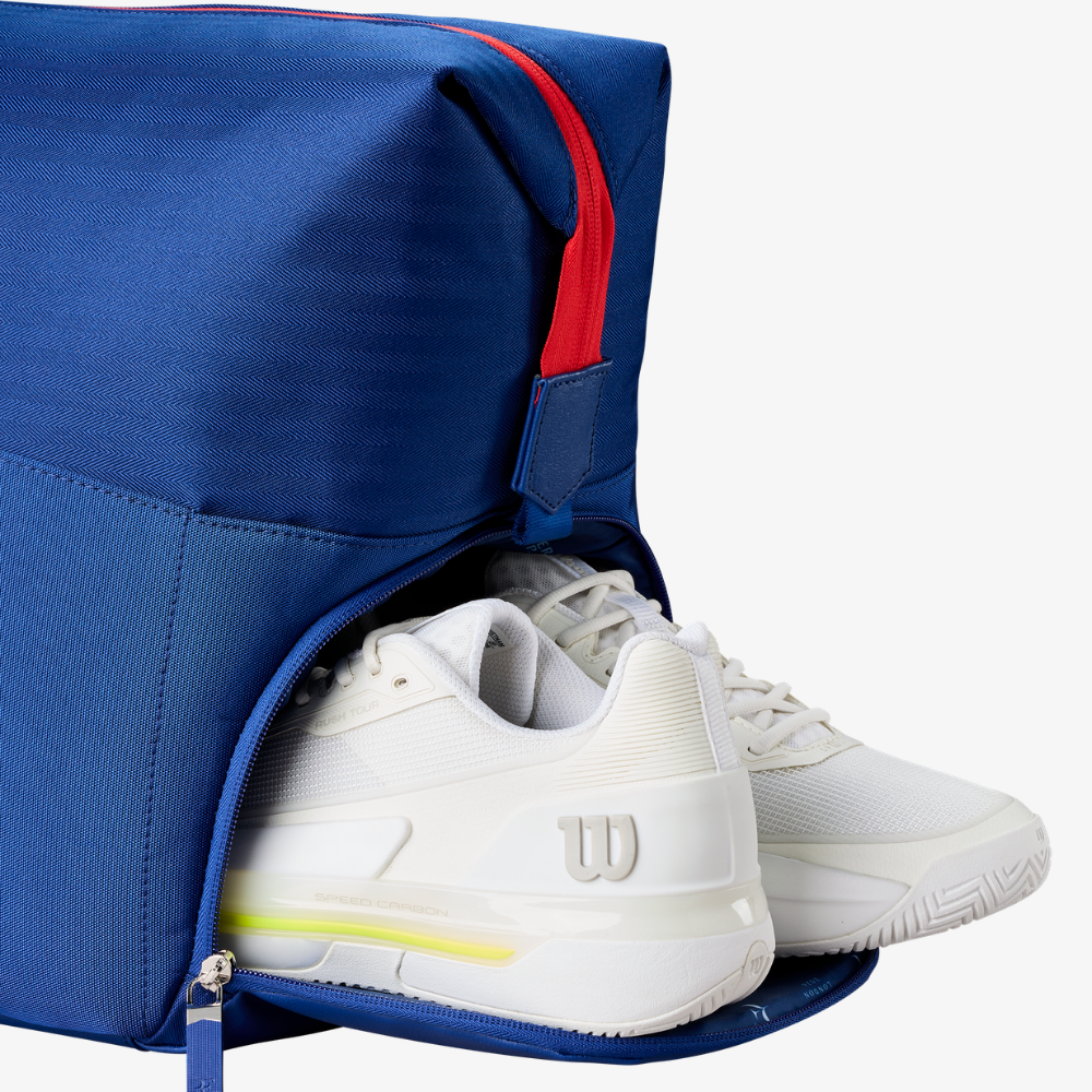 Túi Đựng Vợt Tennis Wilson Laver Cup 2026 Practice Duffel Bag 6 Packs WR8057801001