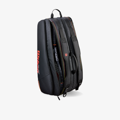 Túi Đựng Vợt Tennis Wilson Pro Staff Classic 12 Pack Racket Bag Black WR8051701001