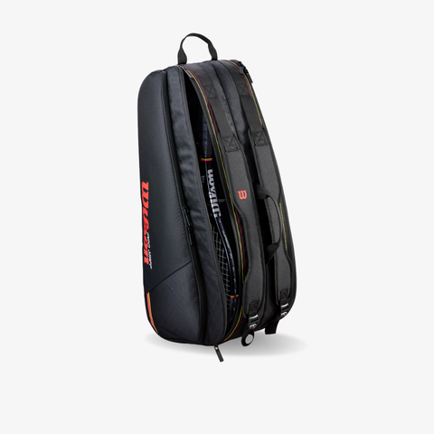 Túi Đựng Vợt Tennis Wilson Pro Staff Classic 6 Pack Racket Bag Black WR8051801001