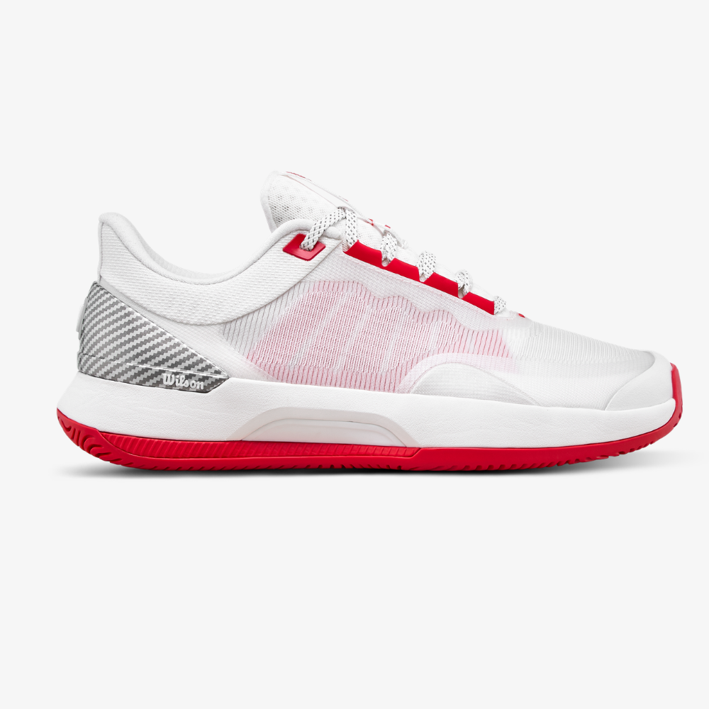 Giày Tennis Nữ Wilson Intrigue Tour Women's Tennis Shoes White / Red WRS00964001