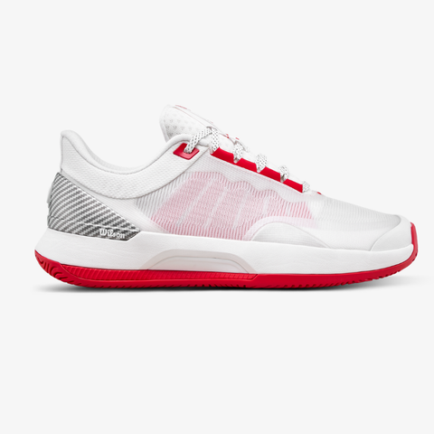 Giày Tennis Nữ Wilson Intrigue Tour Women's Tennis Shoes White / Red WRS00964001