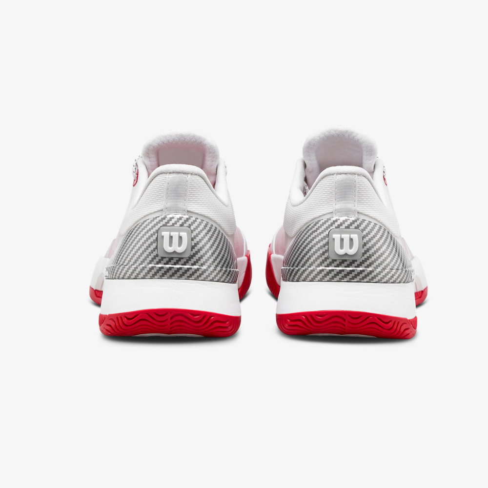 Giày Tennis Nữ Wilson Intrigue Tour Women's Tennis Shoes White / Red WRS00964001
