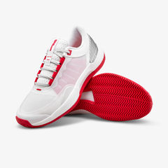 Giày Tennis Nữ Wilson Intrigue Tour Women's Tennis Shoes White / Red WRS00964001