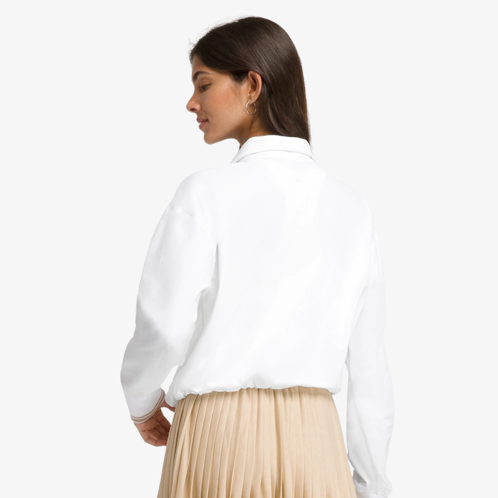 Áo Thể Thao Chui Đầu Nữ Wilson Women's Davenport Woven Popover WW00210331WTA