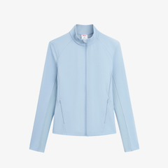Áo Khoác Thể Thao Nữ Wilson Women Forehand Full Zip Jacket Blue Fog WE00166U016001