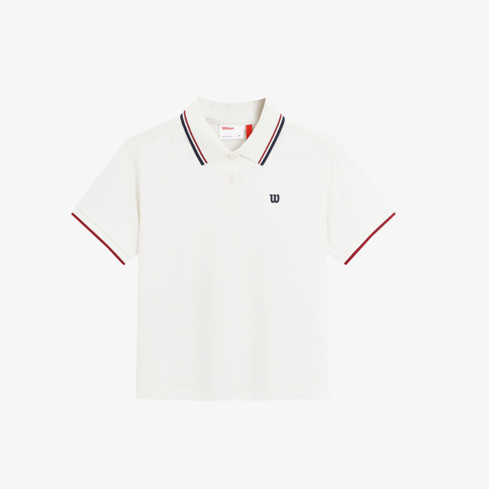 Áo Polo Nữ Wilson Women's Classic Crop Polo Sandrift WE00152W002001