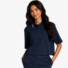 Áo Polo Thể Thao Nữ Wilson Women Linden Relaxed Polo WE00042U001001