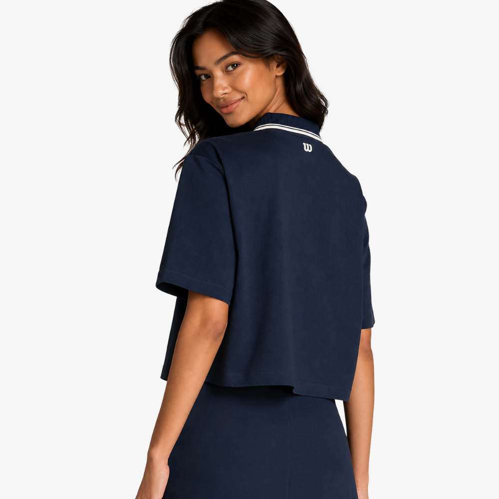 Áo Polo Thể Thao Nữ Wilson Women Linden Relaxed Polo WE00042U001001