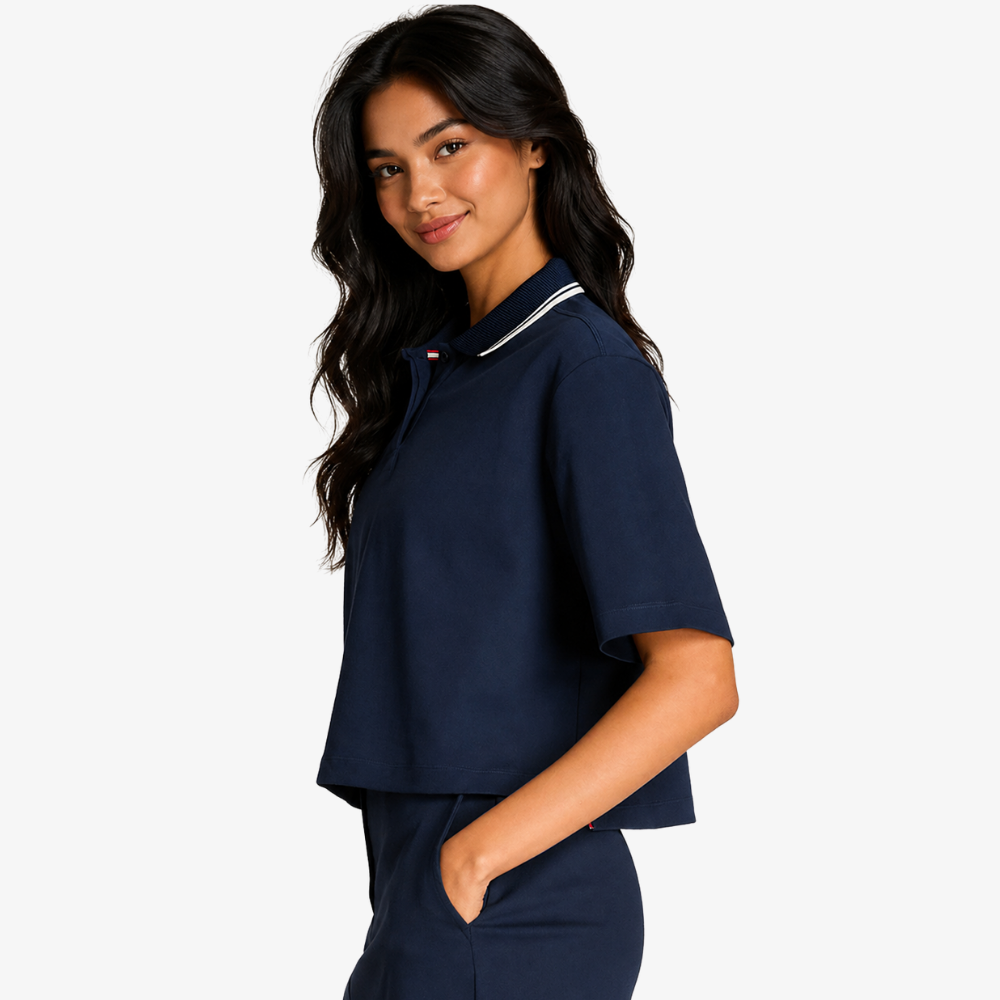 Áo Polo Thể Thao Nữ Wilson Women Linden Relaxed Polo WE00042U001001