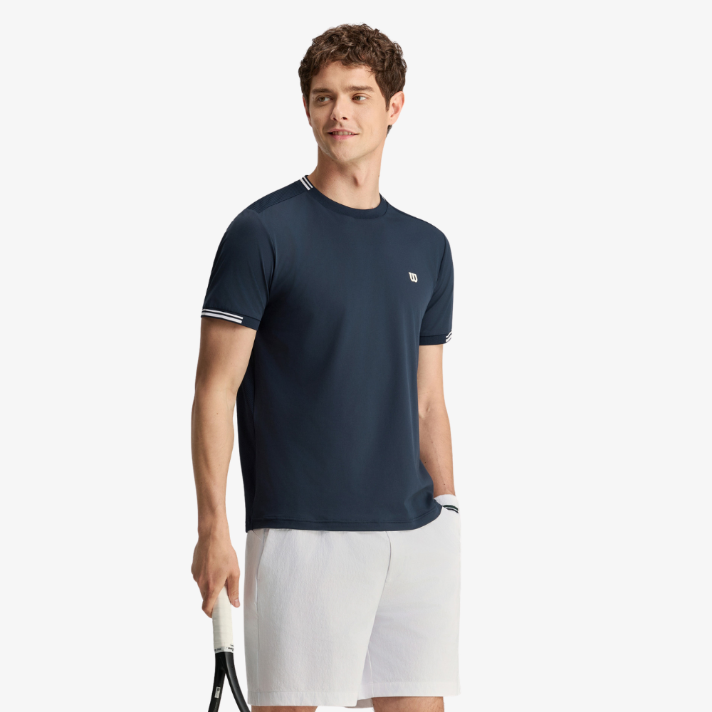 Áo Thun Nam Wilson Timeless SS Tee Blue WN00141U001001