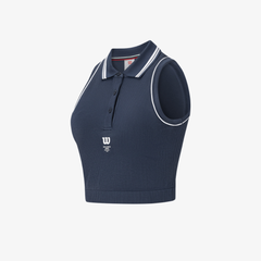 Áo Bra Polo Nữ Wilson Topping Seamless Polo Bra Classic Navy WW00372431DBC