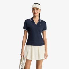 Áo Polo Thể Thao Nữ Wilson Women Daily V-Neck Polo Blue WE00264U001001