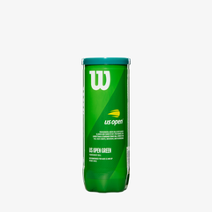 Set 12 Bóng (4 Lon) Tennis Wilson Us Open Green Tournament 3T Ball WRT137500