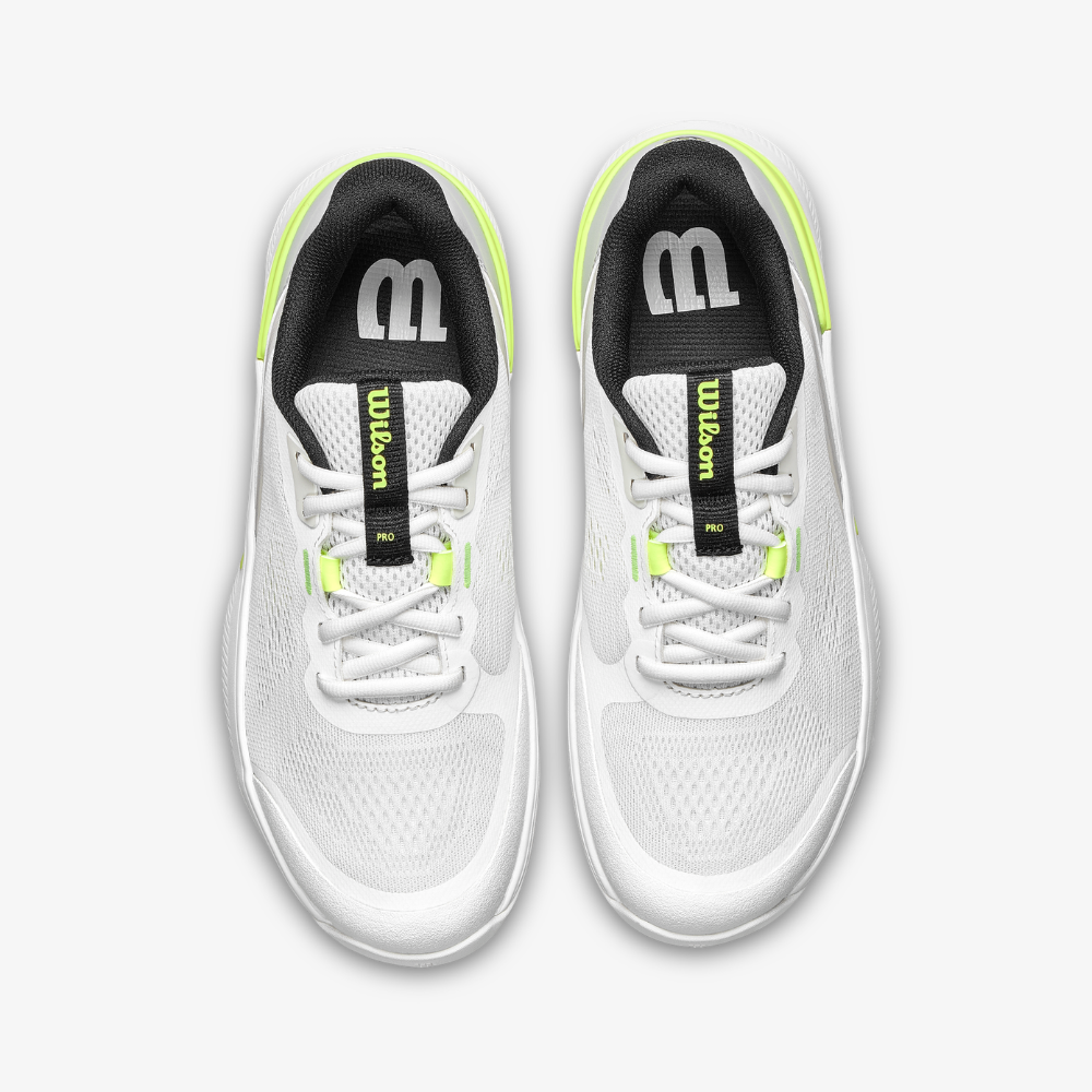 Giày Tennis Nữ Wilson Intrigue Pro Women's Tennis Shoe Snow White /Snow White /Titanium WRS339700U