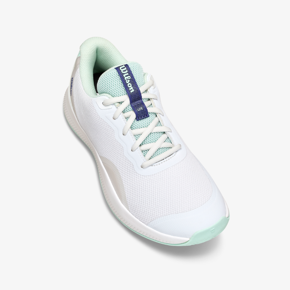 Giày Tennis Nữ Wilson Intrigue Lite Women's Tennis Shoes White / Bay / Skipper Blue WRS337260U
