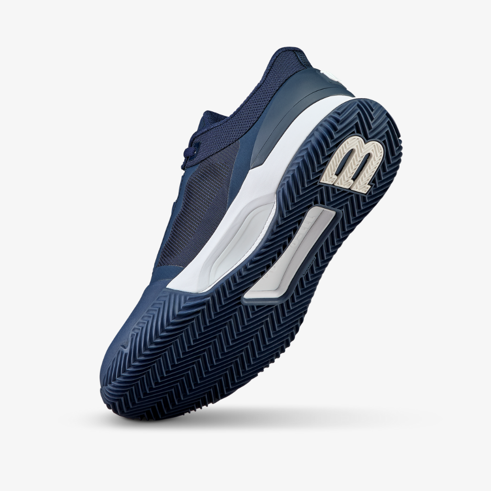 Giày Tennis Nữ Wilson Intrigue Tour Clay Women's Navy Blaze White WRS335950U