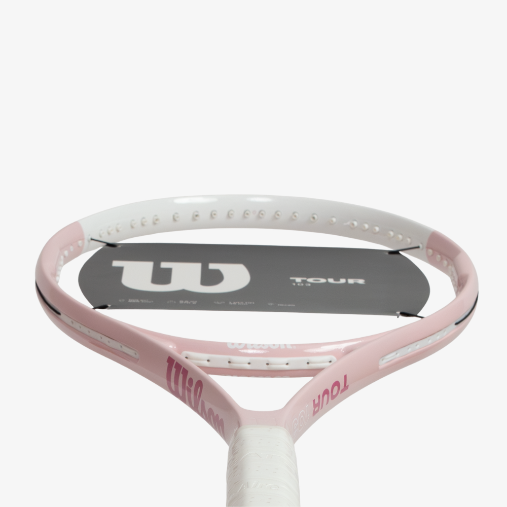 Vợt Tennis Wilson Tour 103 Tennis Racket Pink/White (Chưa căng dây) WR204911U
