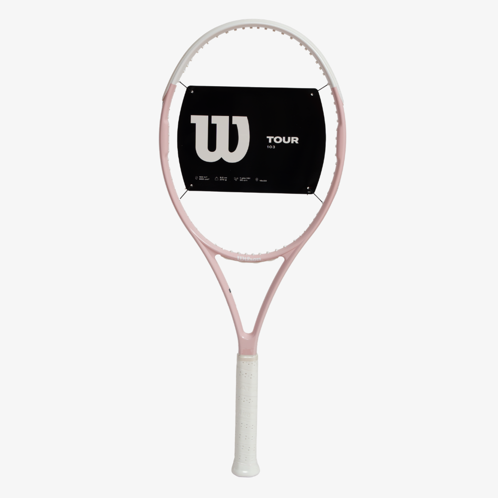 Vợt Tennis Wilson Tour 103 Tennis Racket Pink/White (Chưa căng dây) WR204911U