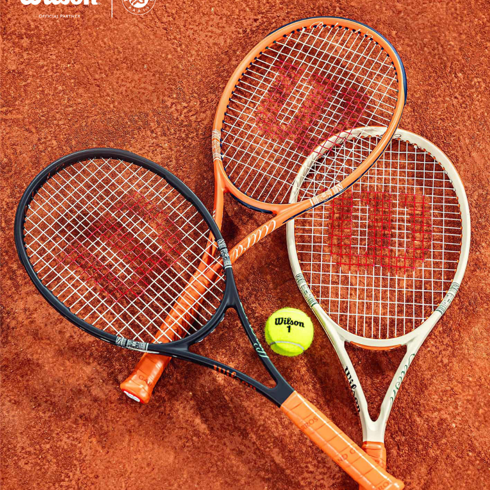 Vợt Tennis Wilson Ultra 100L V5 Roland Garros 2026 Chưa Căng Dây WR204311U2