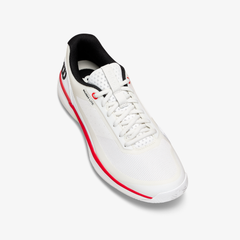 Giày Tennis Nam Wilson Rush Lite 5 Men's Tennis Shoes White/Black/ Infrared WRS336360U