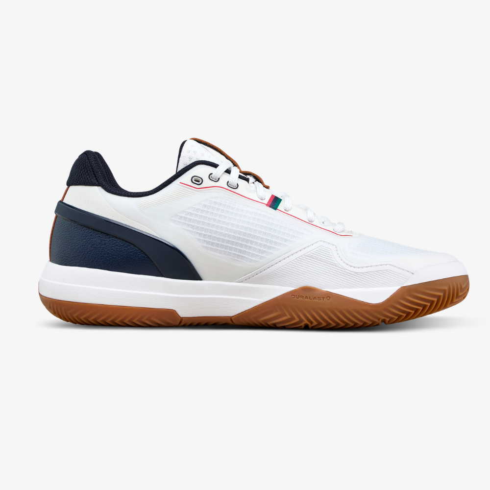 Giày Tennis Nam Wilson Rush Pro 5 Clay Men's Tennis Shoe White /Navy Blazer/Gum1a WRS338670U