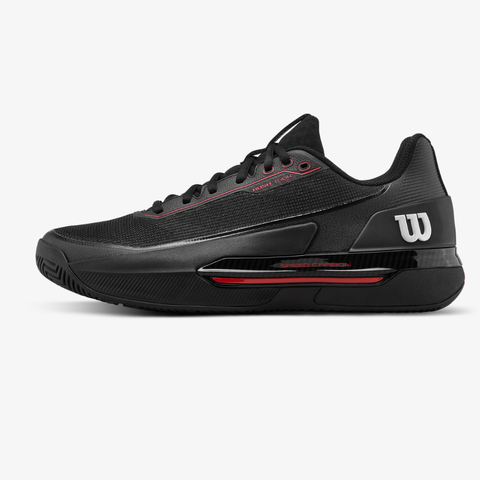 Giày Tennis Nam Wilson Rush Tour 5 Men's Tennis Shoe Black /Wilson Red /Microchip WRS00963002