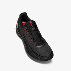 Giày Tennis Nam Wilson Rush Tour 5 Men's Tennis Shoe Black /Wilson Red /Microchip WRS00963002