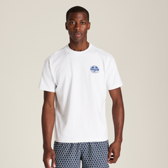 Áo Thun Nam Wilson Classic Cotton Graphic T-Shirt Bright White / Blue Quartz WN00016W001004