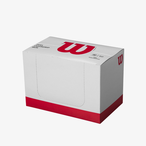Quấn Cán Vợt 60 Cuộn Wilson Pro Overgrip Perforated 60 Box White WR8438001001