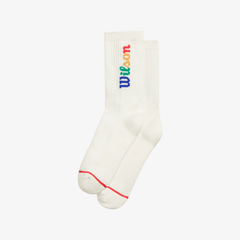 Tất Thể Thao Nam Wilson Unisex Crew Logo Socks WU00017531
