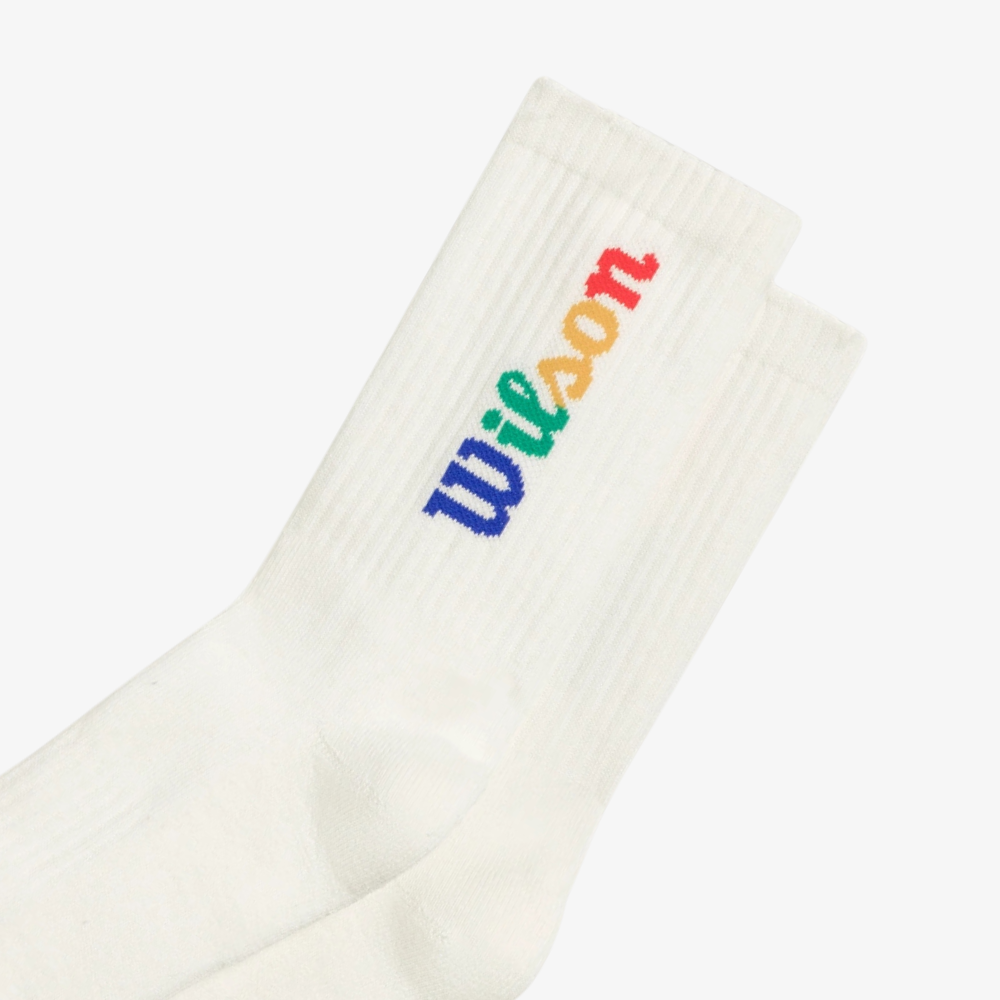 Tất Thể Thao Nam Wilson Unisex Crew Logo Socks WU00017531