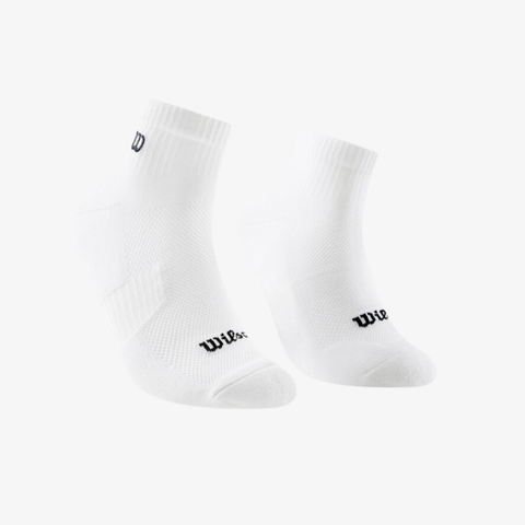 Tất Thể Thao Wilson U Court Low Crew Socks White WA00083W001001