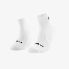 Tất Thể Thao Wilson U Court Low Crew Socks White WA00083W001001