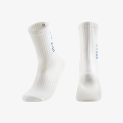 Tất Thể Thao Wilson U Crew Logo Sock Blue WU00017W001004
