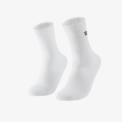 Tất Thể Thao Wilson U Crew Logo Sock Bright White WU00126531WT1