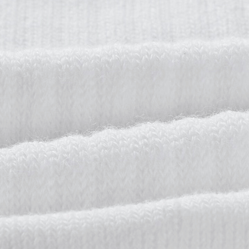 Tất Thể Thao Wilson U Crew Logo Sock Bright White WU00126531WT1