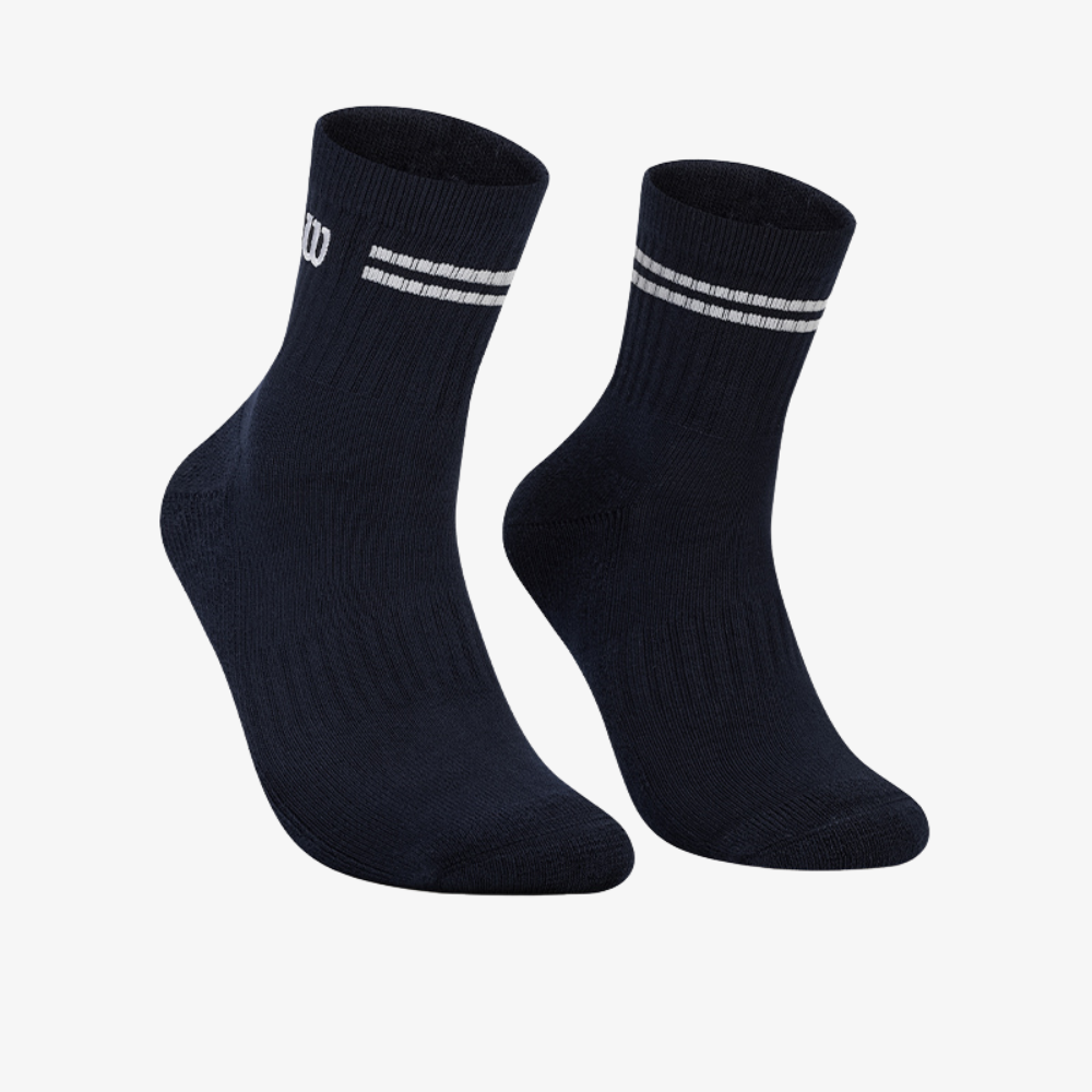 Tất Thể Thao Wilson U QTR Top Logo Stripe Socks WU00061511