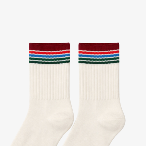 Tất Thể Thao Wilson Unisex Quarter Top Stripe Socks WU00016W002001