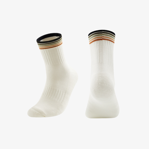 Tất Thể Thao Wilson Unisex Quarter Top Stripe Socks WU00016W002002