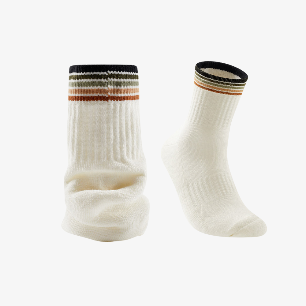 Tất Thể Thao Wilson Unisex Quarter Top Stripe Socks WU00016W002002