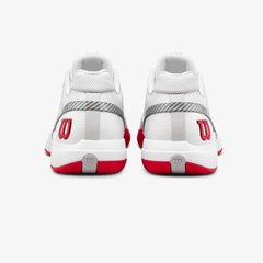 Giày Tennis Nam Wilson Rush Pro 5 CTC Men's Tennis Shoe Bright White /Wilson Red /Microchip WRS01048001