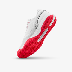 Giày Tennis Nam Wilson Rush Pro 5 CTC Men's Tennis Shoe Bright White /Wilson Red /Microchip WRS01048001