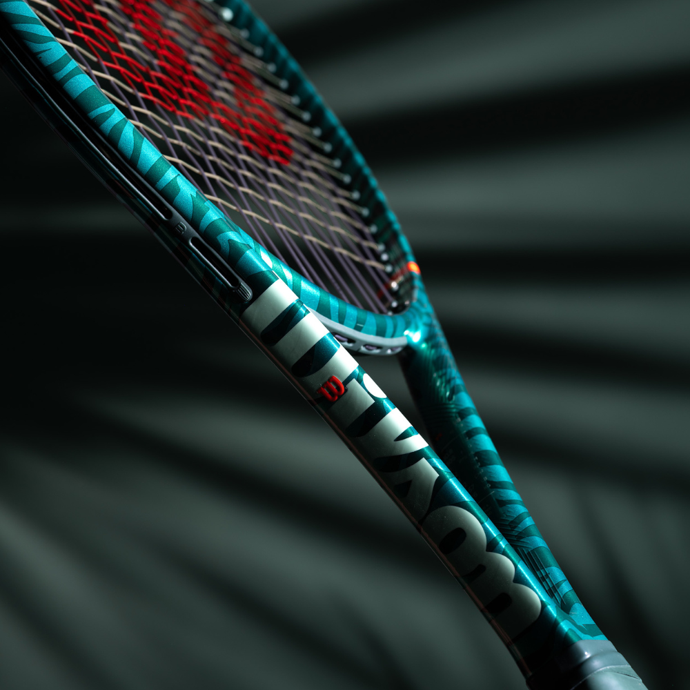 Vợt Tennis Wilson Tiger Blade 98 16X19 V10 Chưa Căng Dây  WRP00032011U2