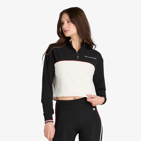 Áo Thể Thao Chui Đầu Nữ Wilson Women's Davenport Woven Popover WW00210531