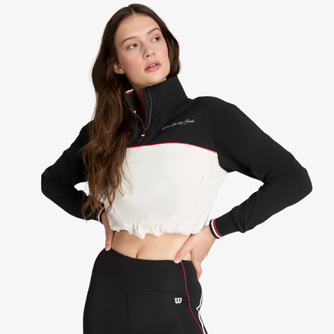 Áo Thể Thao Chui Đầu Nữ Wilson Women's Davenport Woven Popover WW00210531
