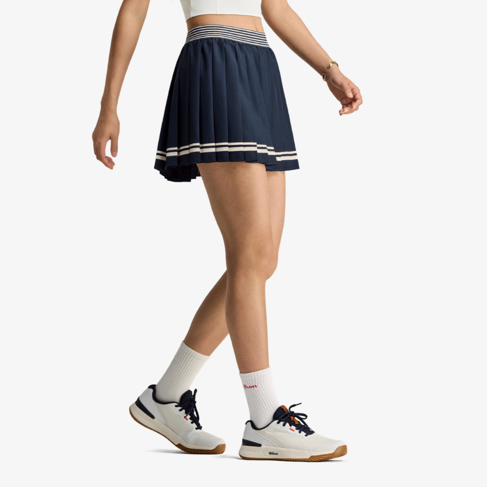 Chân Váy Thể Thao Nữ Wilson Women Split Pleat Skirt - Lasercut WE00094U001002