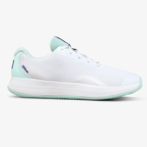 Giày Tennis Nữ Wilson Intrigue Lite Women's Tennis Shoes White / Bay / Skipper Blue WRS337260U