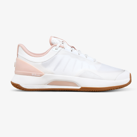 Giày Tennis Nữ Wilson Intrigue Tour Women's Tennis Shoes White / Cameo Rose / Gum1a WRS338930U